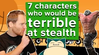 7 game characters who would be terrible at stealth