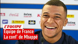 Équipe de France - Le show de Mbappé sur son avenir : "Tu vois un gars perturbé ?"