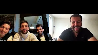 IL VOLO - Interview in English with David Serero - The Culture News on iHeart Radio (2022)