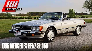 1986 Mercedes Benz SL 560 Review