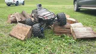 Traxxas summit bashing