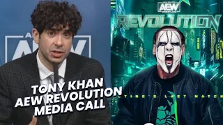 Tony Khan Has Something Big Planned For AEW Dynamite on March 6 | AEW Revolution Media Call