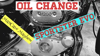 2000 Harley Davidson Sportster 1200 S oil Change