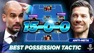 eFootball 2024™ BEST POSSESSION TIKI TAKA TACTIC [UNBEATEN 15-0-0] ANTI META