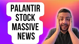 Huge News for Palantir Stock Investors | Palantir Stock Analysis | PLTR Stock Update | Palantir New