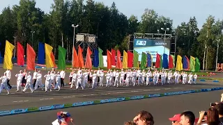 Церемония закрытия чемпионата мира по "Летнему биатлону-2017" часть 1