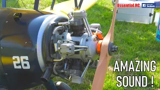 AMAZING RADIAL SOUND !!! BOEING STEARMAN PT-17 START-UP AND FLIGHT