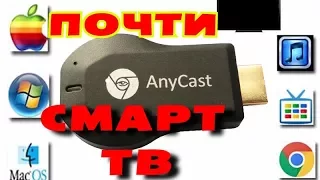 ANYCAST - АНАЛОГ CHROMECAST/MIRACAST/WIDI