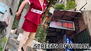 漢口硚口站後面破舊的街道。Streets of Wuhan, China, Wednesday, May 8, 2024.#China#中國 #中國街景 #街拍 #武漢 #wuhan#street