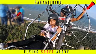 Paragliding in ECR?? Flying above 500 feet? Is it safe? How much it cost?  #adventure