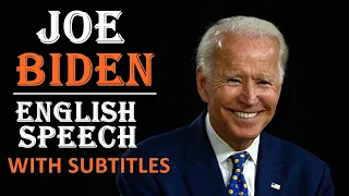 Impeccable English Speech || Joe Biden - Victory Speech || English Speech with Big Subtitles ||