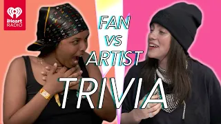 Billie Eilish Goes Head to Head With Her Biggest Fan! | Fan Vs Artist Trivia