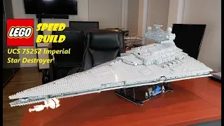 LEGO Star Wars UCS Imperial Star Destroyer Devastator 75252 Speed Build!