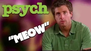 Cat Communicates Through Shawn | Psych | Comedy Bites