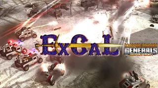 [LIVE]CNC Generals Zero Hour: ExCaL vs RaGe CHALLENGE
