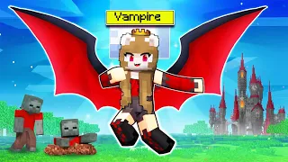 Yasi as a VAMPIRE Queen ||Minecraft (Tagalog)