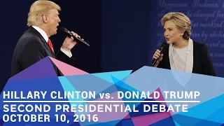 Second Presidential Debate [With Subtitles] , 2016 (Hillary Clinton vs. Donald Trump)