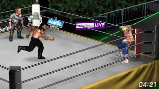 Cody Rhodes vs. Roman Reigns (Fire Pro Wrestling World)