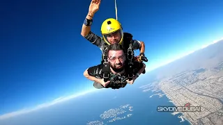 SKYDIVE DUBAI Прыжок с парашютом Дубай