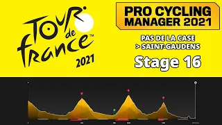 Tour de France 2021 Stage 16 - Deceuninck Quick-Step - Pro Cycling Manager 2021