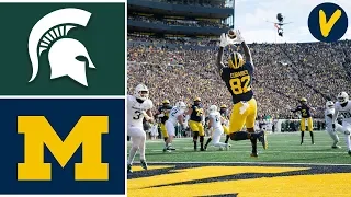 Michigan State vs #15 Michigan Highlights | Week 12 | College Football | 2019