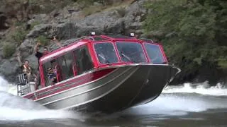 Bohnenkamp's Whitewater Customs  BWC Boat running rapids