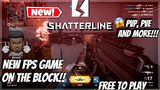 SHATTERLINE is THE NEXT BIG THING!!! First PVP Playthrough #shatterline