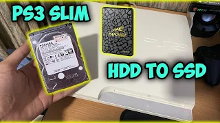 Upgrading PS3 Slim HDD to SSD Simple Way