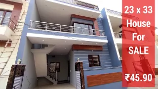 Affordable Independent Kothi For Sale, 23x33 House Plan, Luxury Interior Design, Mohali, Chandigarh