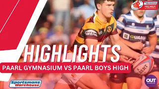 PAARL INTERSCHOOLS 2023 | RUGBY HIGHLIGHTS | PAARL GIM VS PAARL BOYS HIGH