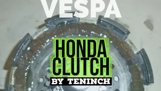 VESPA px HONDA cnc CLUTCH by TENINCH /  FMPguides - Solid PASSion /