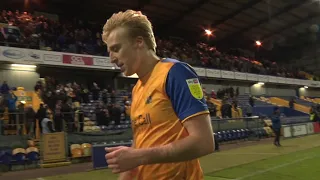 Full-time scenes after Carlisle win
