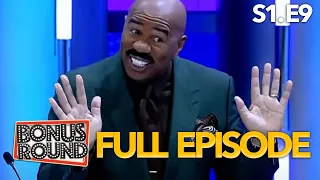 FAMILY FEUD Full Episode With Steve Harvey | Season 1 Episode 9