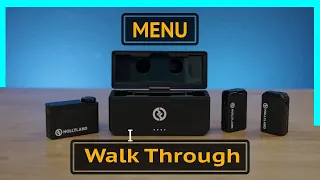 Hollyland Lark Max Complete Menu walkthrough. Troubleshooting, Recod, Range and Sound Test