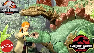 Mattel Dr. Sarah Harding & Stegosaurus Pack Review!! Jurassic World Legacy Collection