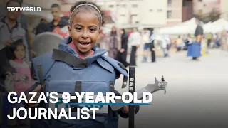 Meet Lama Abu Jamous: Gaza's 9 year old journalist