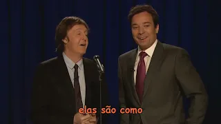 Scrambled Eggs = Paul McCartney & Jimmy Fallon = LEGENDADO PORTUGUÊS