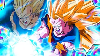 (Dragon Ball Legends) ABSOLUTELY INSANE SUMMONS FOR TAG SSJ3 GOKU & VEGETA! WHAT IS GOING ON??????