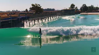 Kelly Slater rips at his Surf Ranch