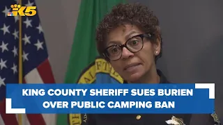 King County sheriff seeks judgment from federal court on Burien's recent amendment to camping ban