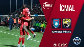 Turan Tovuz 4:0 Kəpəz | Misli Premyer Liqası, 11-ci tur | İCMAL