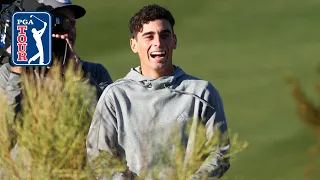 Joaquin Niemann gets ruling, holes out for an improbable birdie at THE CJ CUP