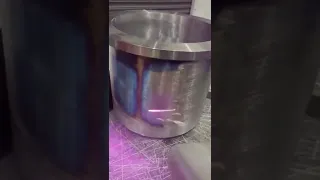 weld bluing removal with pulsed laser