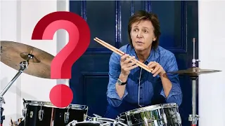 Is Paul McCartney a good drummer?