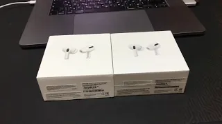 AirPods Pro отличие оригинала от копии по коробке