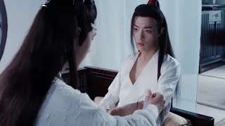 💙Wei Wuxian is seriously injured and his life is in danger, confessing his love for Lan Zhan