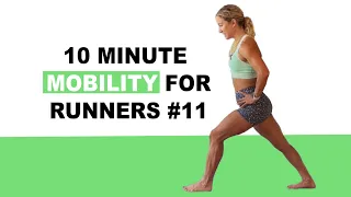 Pilates for runners - FOOT AND ANKLE MOBILITY 10 minute session [ Post run mobility session #11 ]