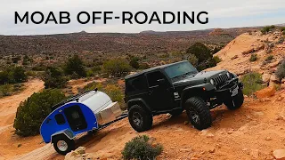 Off-Roading & Dispersed Camping In Moab | Arches National Park