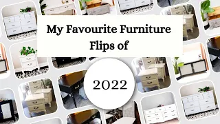 AMAZING FURNITURE MAKEOVERS | My top FLIPS of 2022 | Side Hustle 2023 Ideas