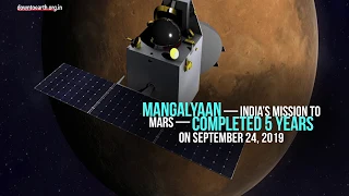 Mangalyaan, India’s mission to Mars, completed 5 years